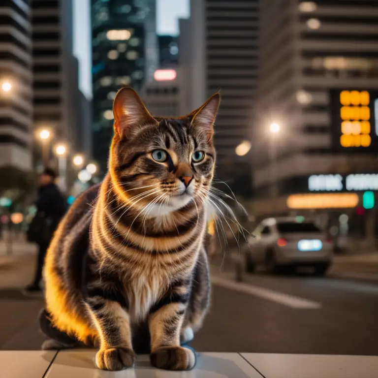 a cat