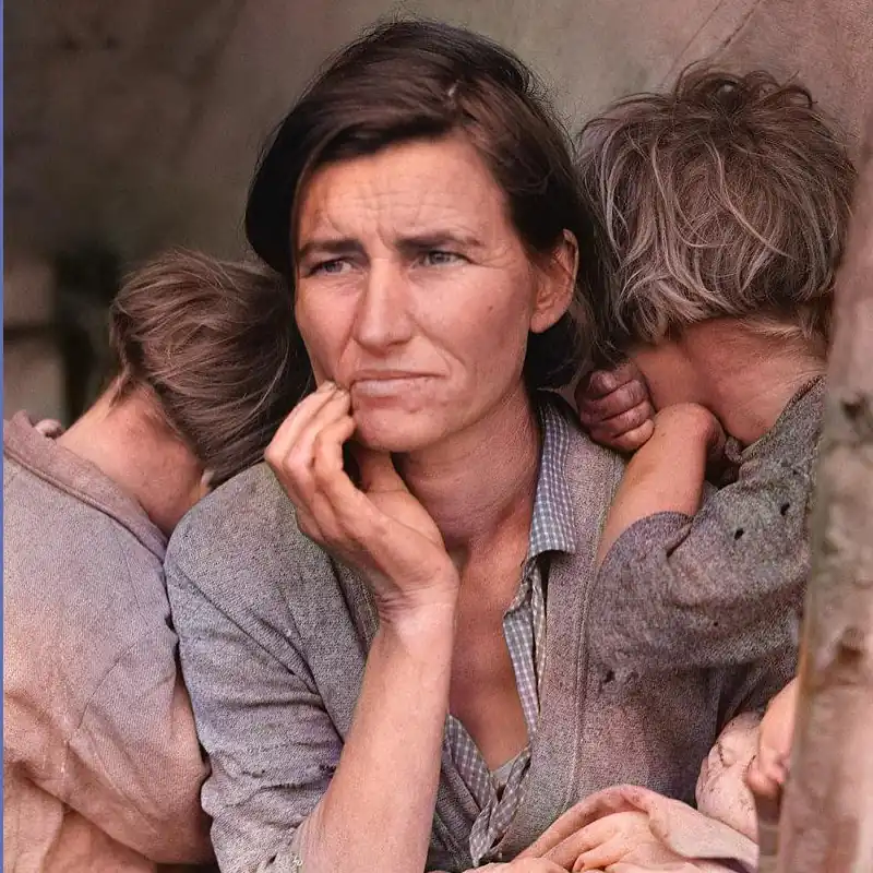 an image of woman