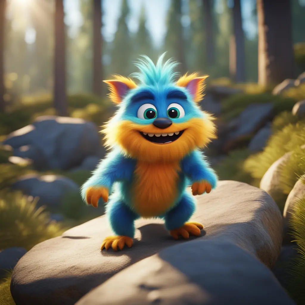 an image of a cute monster